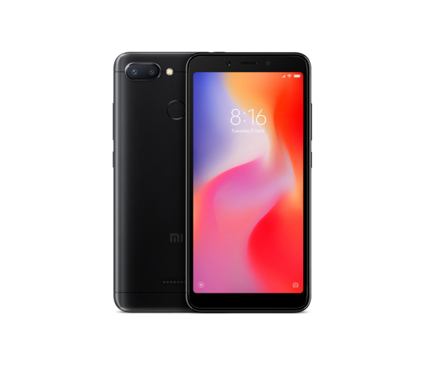 Xiaomi Redmi 6 3/32GB Dual SIM LTE Black - 437417 - zdjęcie